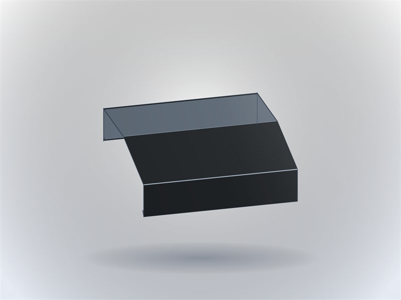 Rendu 3D : Angle de couvertine