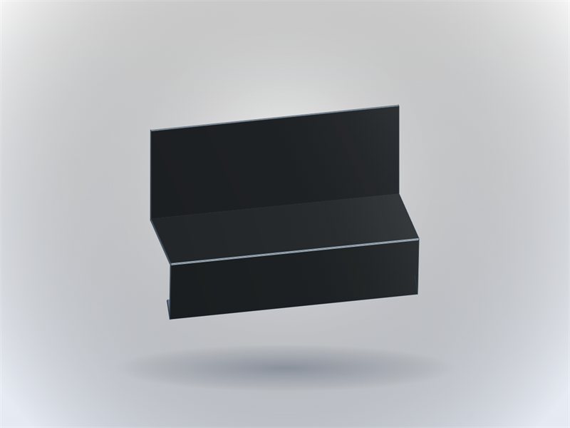 Rendu 3D : Arrêt haut de bardage