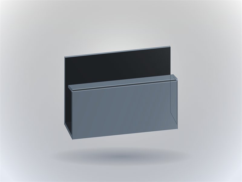 Rendu 3D : Cimaise d'accrochage