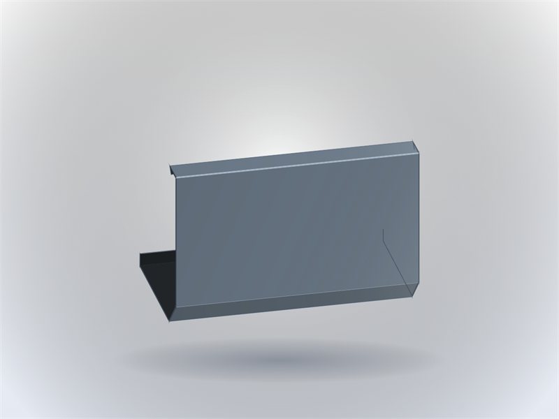 Rendu 3D : Capot de coffre de volet roulant