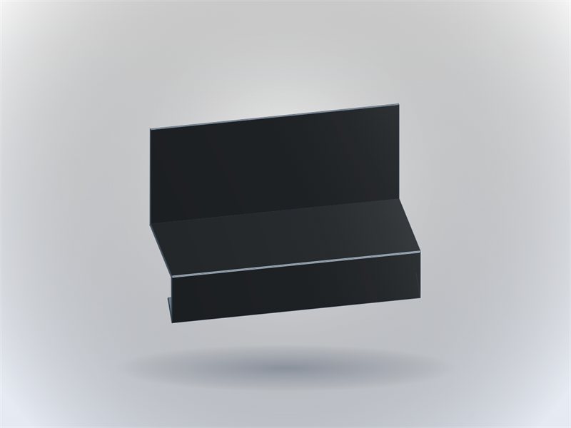 Rendu 3D : Profil de départ de bardage