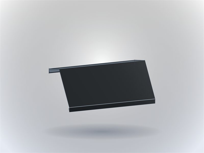 Rendu 3D : Faîtière crantée