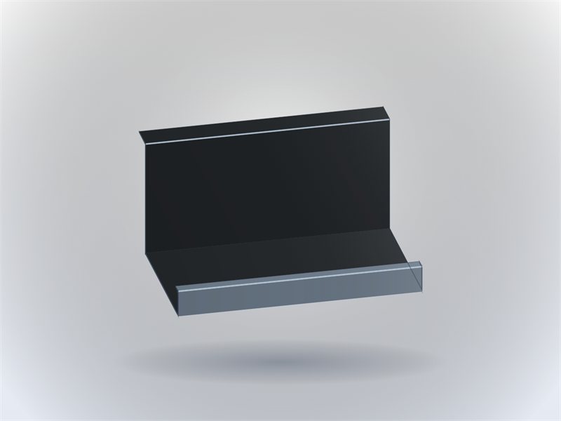 Rendu 3D : Fond de coffre de volet roulant