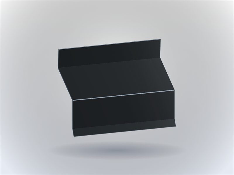 Rendu 3D : Larmier d'acrotère