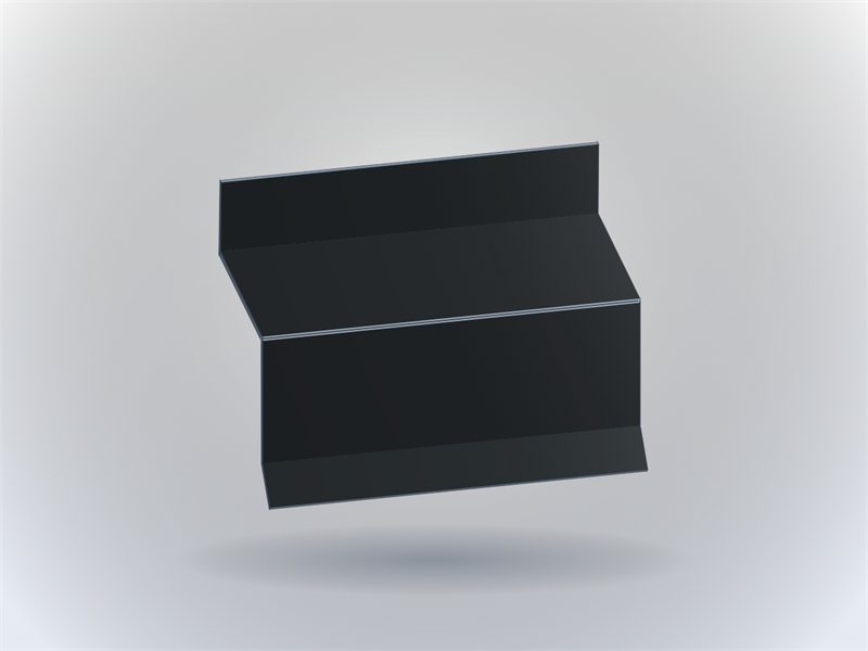 Rendu 3D : Larmier de nez de dalle